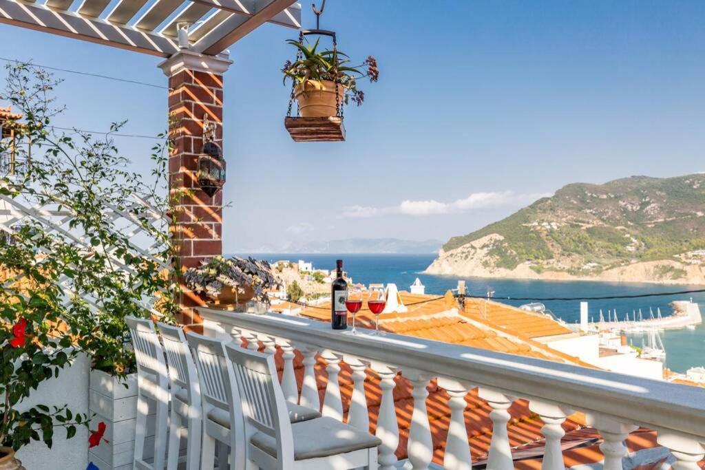 Blue Heaven Villa , Skopelos Chora Greece Panormos  Bagian luar foto