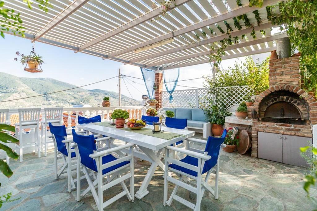 Blue Heaven Villa , Skopelos Chora Greece Panormos  Bagian luar foto